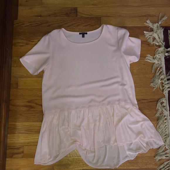 Light Pink Flowy Shirt - Picture 1 of 1